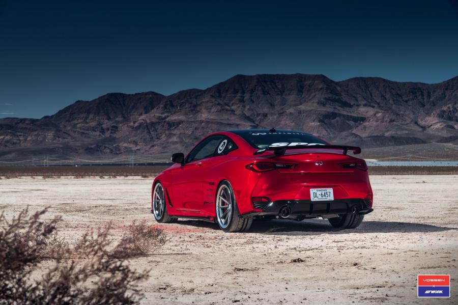  Infiniti Q60 Stillen on Vossen Wheels (VWS-1) 2017 года  (фото 4 из 11)